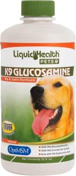 LIQUIDHEALTH Pets K9 Liquid Glucosamine for Dogs