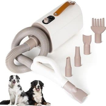 IFurffy High Velocity Pet Dryer with Adjustable Temperature
