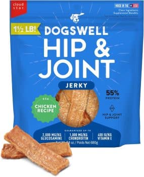 Dogswell Jerky Hip and Joint Dog Treats