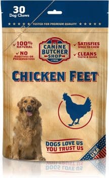 Chicken Feet Dog Treats, Raised & Made in USA