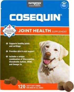  Nutramax Cosequin for Dogs Joint Health Supplement