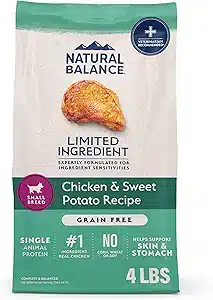 Natural Balance Limited Ingredient Small Breed Adult Grain-Free Dry Dog Food