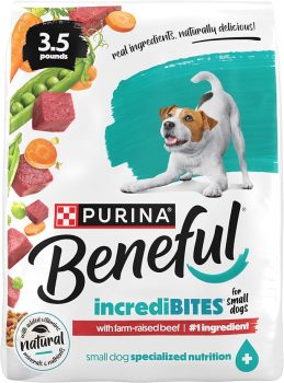 Purina Beneful Incredibites With Farm-Raised Beef Natural Small Breed Dry Dog Food
