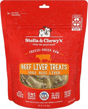 Stella & Chewy's Freeze-Dried Raw Beef Liver Dog Treats