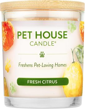 Pet House Citrus Candle Plant-Based