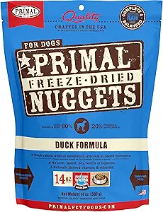 Primal Freeze Dried Raw Dog Food Nuggets