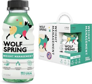 Wolf Spring Liquid Weight Management Dog Food Topper (6 Pack) 