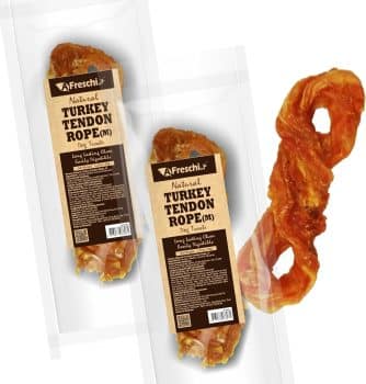 A Freschi srl® All-Natural Turkey Tendon for Dogs