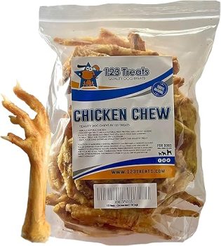 Chicken Feet Dog Treats – 100% Natural Baked Chicken Feet for Dogs