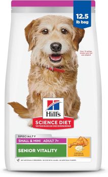 Hill's Science Diet Adult 7+ Senior Vitality Small & Mini Dry Dog Food