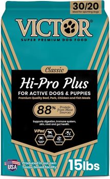VICTOR Super Premium Dog Food – Hi-Pro Plus Dry Kibble – High Protein Dog Food
