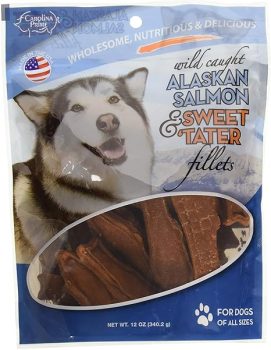 Carolina Prime Pet 45106 Salmon And Sweet Tater Fillets Treat