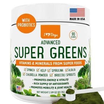 Super-Greens: Vitamin, Mineral & Probiotic Supplement for Dogs