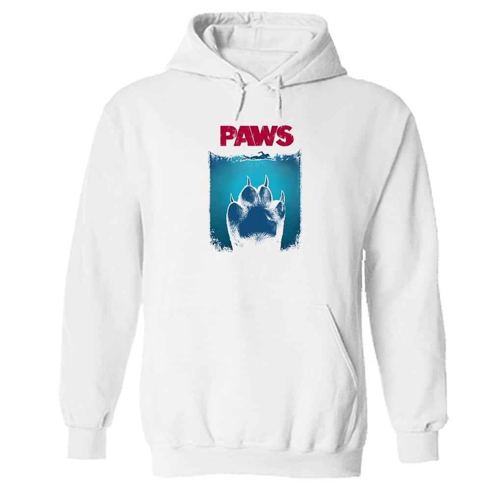 PAWS Hoodie White