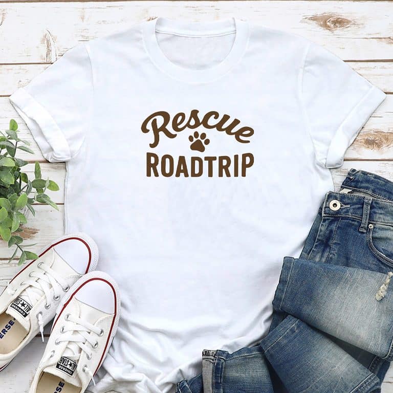 Rescue Roadtrip Standard Tee White