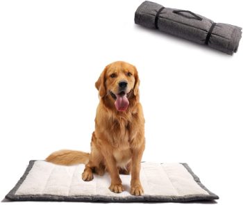 vmgreen Travel Dog Bed, Rollup Crate Mat