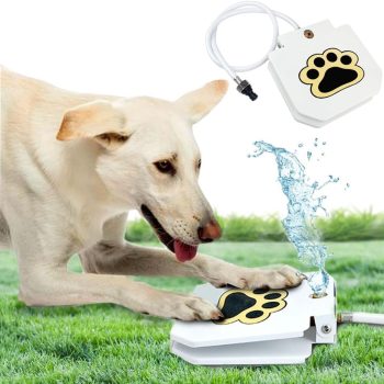 Trio Gato's Outdoor Dog Water Fountain Step On