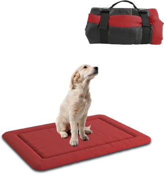 Roll Up Foldable Packable Dog Bed