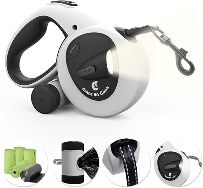 Picture of 11 Best LED Light Up Dog Leashes for Night Walking - iHeartDogs.com