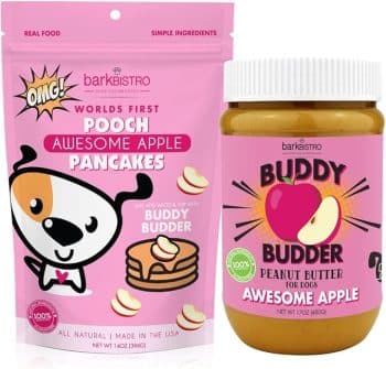 BUDDY BUDDER Awesome Apple Pooch Pancakes - Fun Treat,