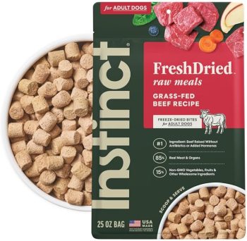 Instinct FreshDried Bites, Natural Freeze-Dried Dog Food
