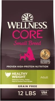 Wellness CORE Healthy Weight Small Breed Adult Dry Dog Food