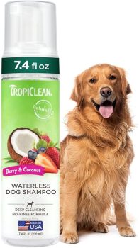 TropiClean No Rinse Waterless Dog Shampoo