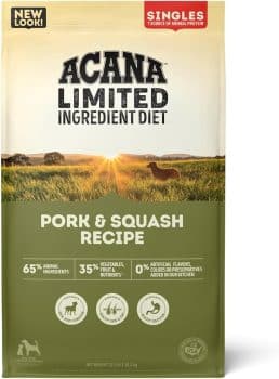 ACANA Singles Limited Ingredient Grain Free High Protein Dry Dog Food 