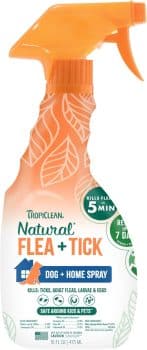 TropiClean Natural Maximum Strength Flea and Tick Spray for Dogs