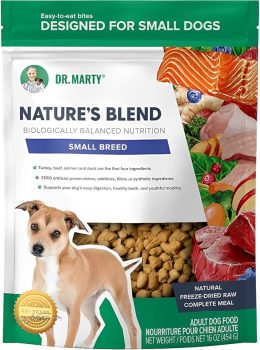 Dr. Marty Nature's Blend Adult Small Breed Freeze-Dried Raw Dog Food