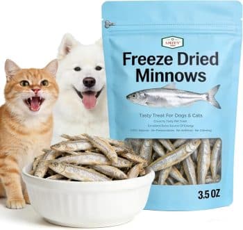 Amzey 3.5oz Minnows Dog Treats 