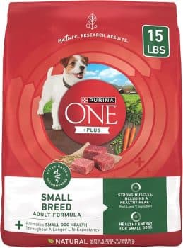 Purina One Small Breed Plus High-Protein Dog Food