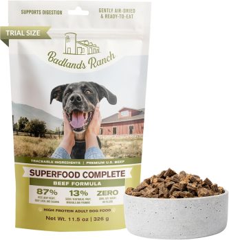 BADLANDS RANCH by Katherine Heigl – Superfood Complete Air-Dried Beef Dog Food