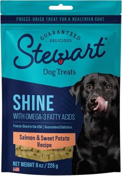 Stewart Freeze-Dried Dog Treats – Salmon & Sweet Potato