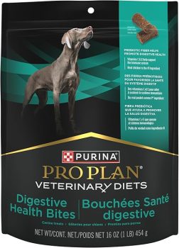 Pro Plan Veterinary Diets Purina Digestive Health Bites Dog Treat Chews