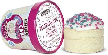 Cuppy Cake Microwave Dog Birthday Cake in a Cup