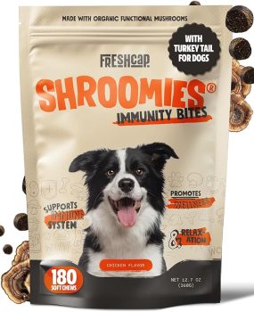 FreshCap Shroomies Mushroom Supplement for Dogs