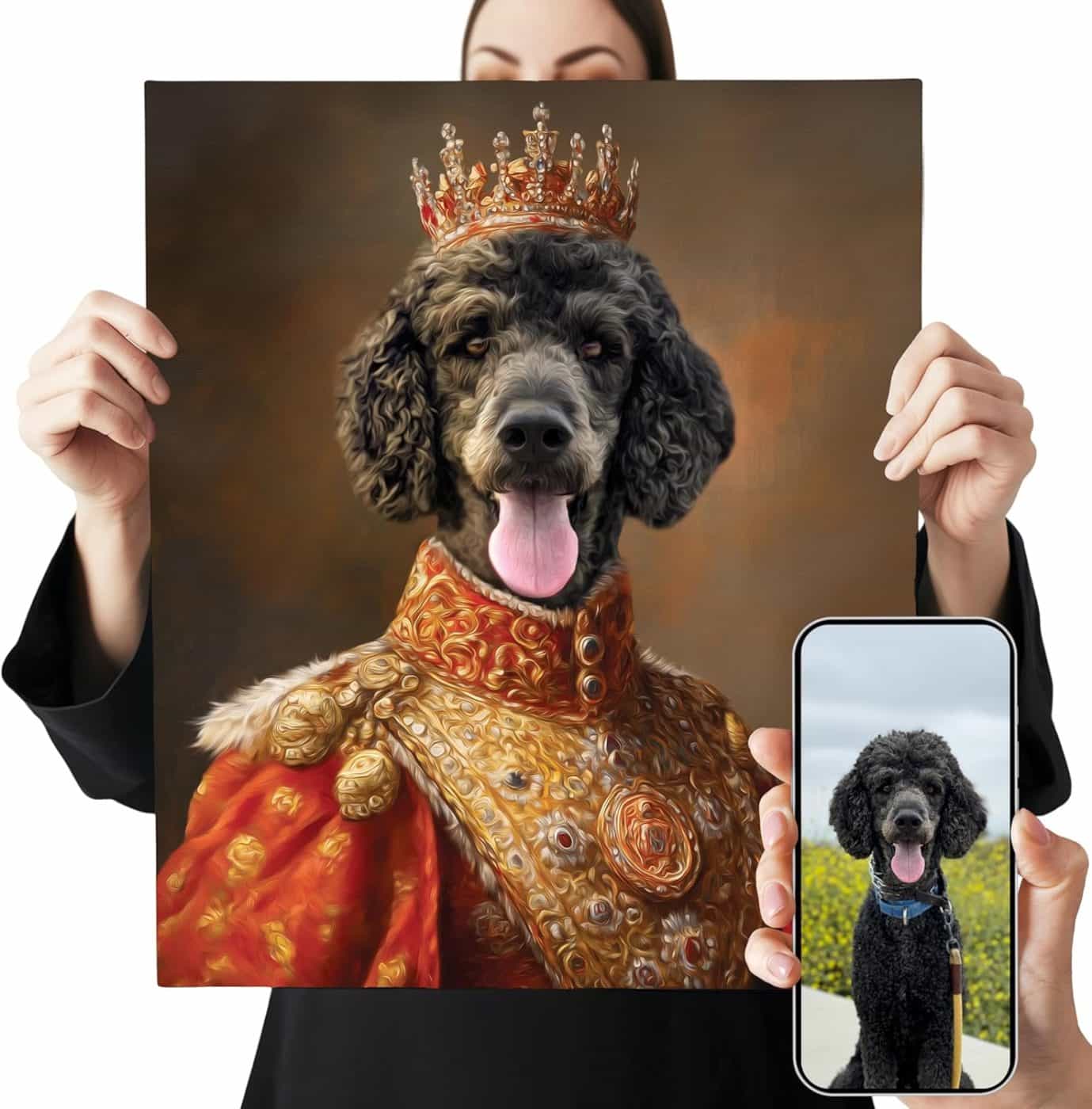 Custom Pet Portrait Canvas