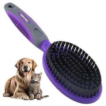 Hertzko Bristle Brush For Dogs and Cats