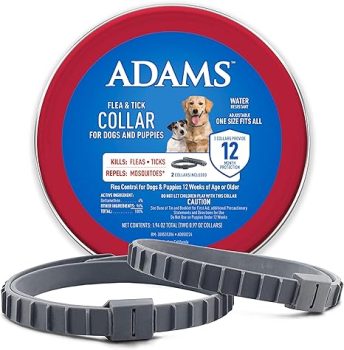 Adams Flea & Tick Collar for Dogs & Puppies