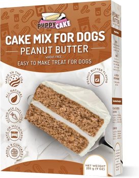 Puppy Cake - Dog Birthday Cake Wheat-Free Cake Mix for Dogs