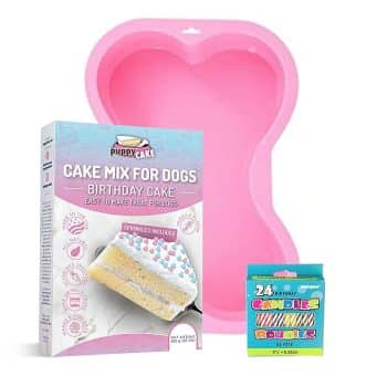 Puppy Cake Mix Dog Birthday Cake Kit