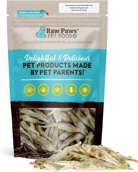  Raw Paws Smelt Freeze Dried Minnows