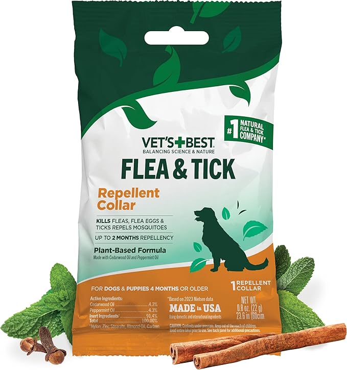 Image showcasing The 6 Best Flea and Tick Collar for Dogs - iHeartDogs.com