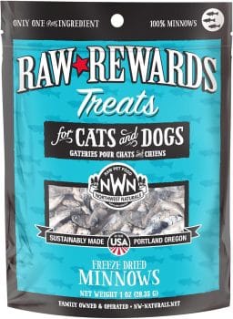 Northwest Naturals Raw Rewards Freeze-Dried Minnow Treats 