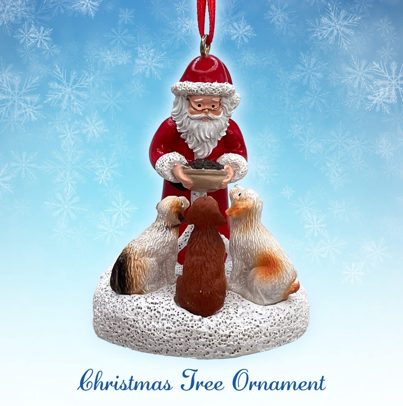 Santa’s Light Of Hope- A Dog’s Christmas Wish Collectible Ornament