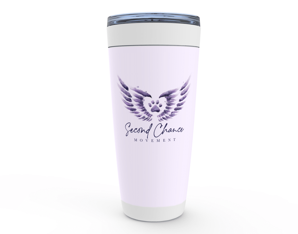 Second Chance Movementâ„¢ Purple Watercolor - Viking Tumbler 20oz