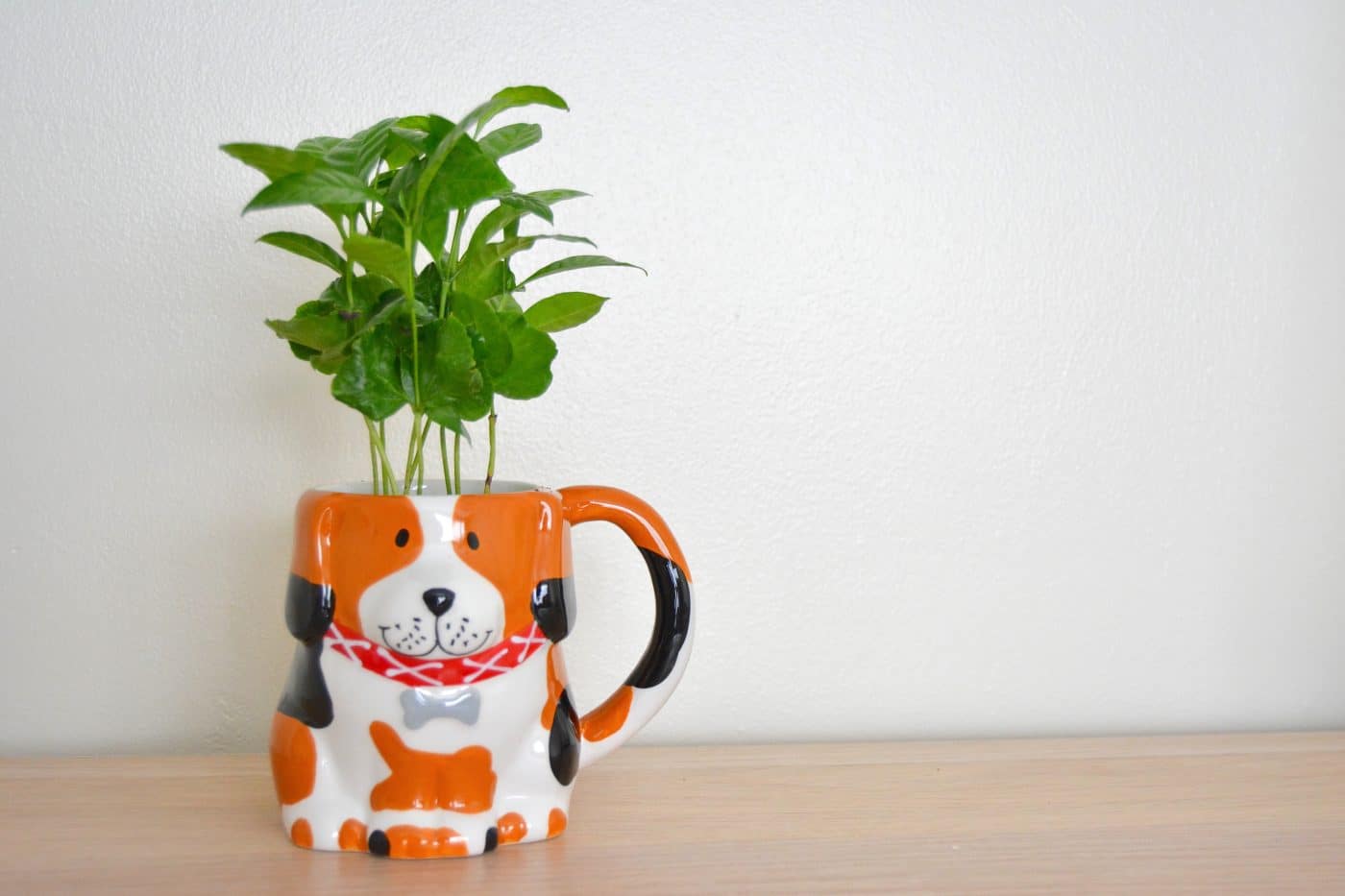 Dog Flower Pot