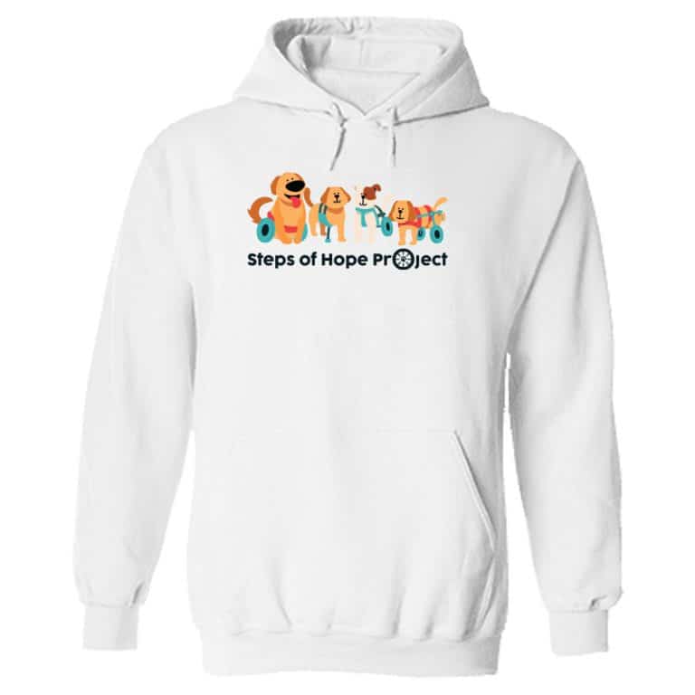 Steps Of Hope Project Pack Fun Hoodie White