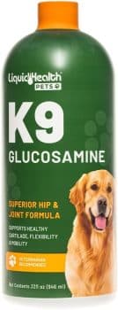 LIQUIDHEALTH Pets K9 Liquid Glucosamine for Dogs